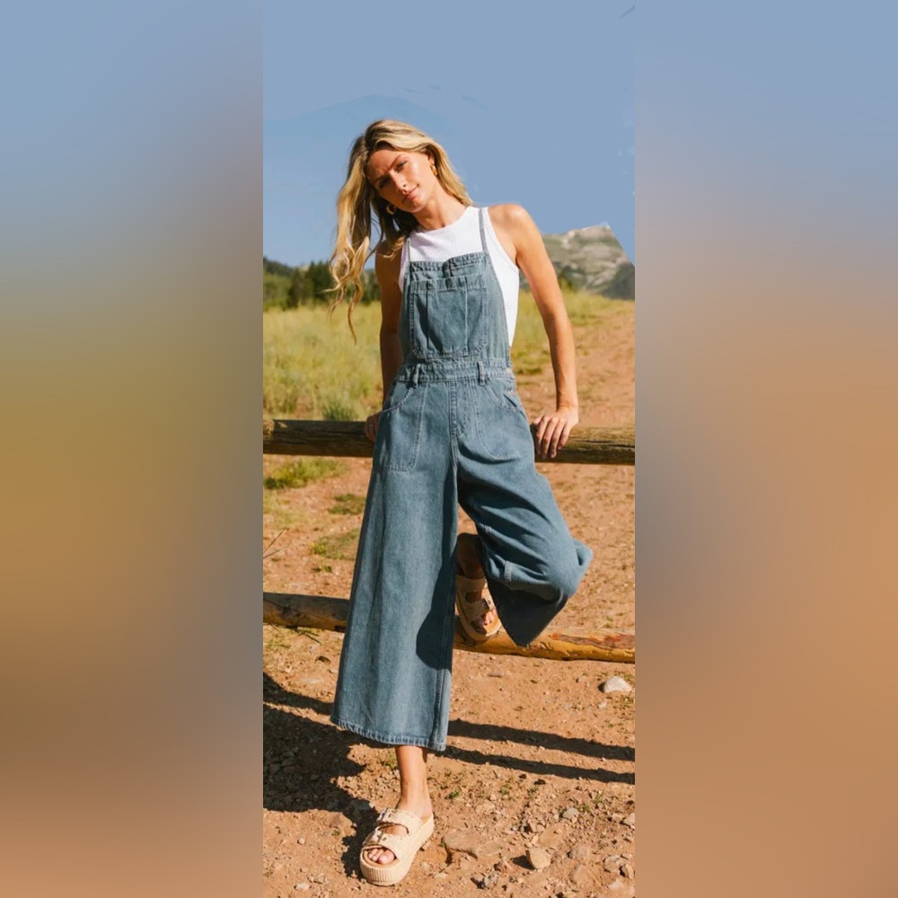 DARLING NWT BÖHME WEST COAST OVERALLS SZ L - Picture 2 of 8